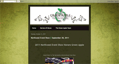 Desktop Screenshot of greenappleec.blogspot.com