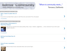 Tablet Screenshot of belmarcommunity.blogspot.com