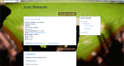 Desktop Screenshot of juan-maraude.blogspot.com