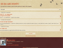 Tablet Screenshot of esesaridostu.blogspot.com