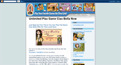 Desktop Screenshot of game-ciaobella.blogspot.com