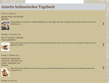 Tablet Screenshot of annetts-kulinarisches-tagebuch.blogspot.com