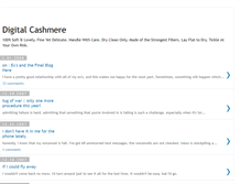 Tablet Screenshot of digitalcashmere.blogspot.com