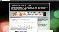 Desktop Screenshot of lojasvirtuais-go.blogspot.com