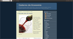 Desktop Screenshot of cadernodeeconomia.blogspot.com