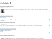 Tablet Screenshot of little-baby-t.blogspot.com