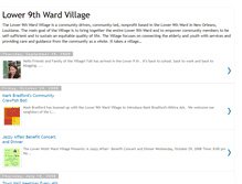 Tablet Screenshot of lower9thwardvillage.blogspot.com