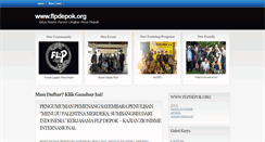 Desktop Screenshot of flpdepok.blogspot.com