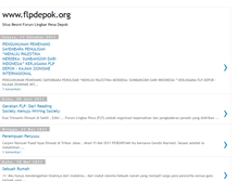 Tablet Screenshot of flpdepok.blogspot.com