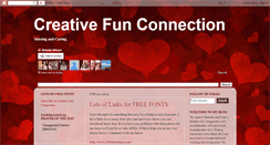 Desktop Screenshot of creativefunconnection.blogspot.com