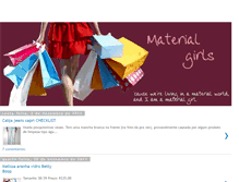 Tablet Screenshot of materialgirlsbrecho.blogspot.com