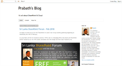 Desktop Screenshot of prabathf.blogspot.com