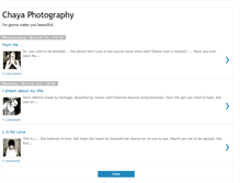 Tablet Screenshot of chayaphotography.blogspot.com