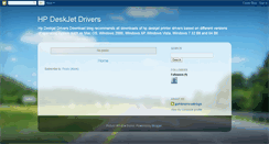 Desktop Screenshot of hpdeskjetdrivers.blogspot.com