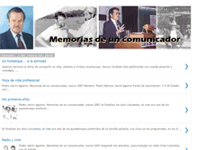 Tablet Screenshot of memoriasdeuncomunicador.blogspot.com