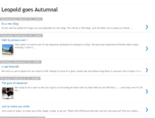 Tablet Screenshot of leostravelautumn.blogspot.com