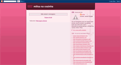 Desktop Screenshot of milisanacozinha.blogspot.com