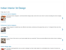 Tablet Screenshot of interiordesignersindia.blogspot.com