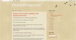 Desktop Screenshot of clickjefferson.blogspot.com