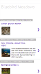 Mobile Screenshot of bluebirdmeadows.blogspot.com