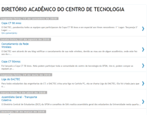 Tablet Screenshot of dactec-ufsm.blogspot.com