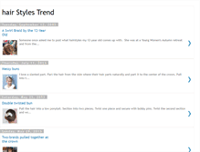 Tablet Screenshot of hair-styles-trend.blogspot.com