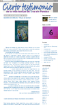 Mobile Screenshot of ciertotestimonio.blogspot.com