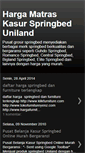 Mobile Screenshot of hargakasurspringbeduniland.blogspot.com