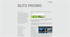 Desktop Screenshot of blitzpromo.blogspot.com