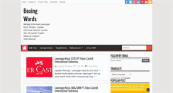 Desktop Screenshot of boxingwords.blogspot.com