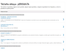 Tablet Screenshot of comunicacionestatianaamaya.blogspot.com