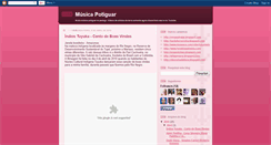 Desktop Screenshot of musicapotiguar.blogspot.com