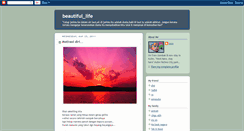 Desktop Screenshot of beautifullife-zaza.blogspot.com