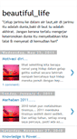 Mobile Screenshot of beautifullife-zaza.blogspot.com