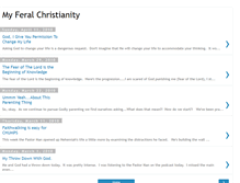 Tablet Screenshot of feralchrisitanity.blogspot.com