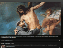 Tablet Screenshot of franciscanosconventualesbogota.blogspot.com