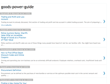 Tablet Screenshot of goos-power-guide.blogspot.com