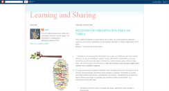 Desktop Screenshot of juliag-learningandsharing.blogspot.com