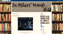 Desktop Screenshot of iowords.blogspot.com