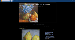 Desktop Screenshot of cathleenleavittart.blogspot.com