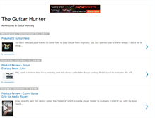 Tablet Screenshot of guitarhunter.blogspot.com