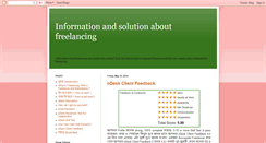 Desktop Screenshot of banglafreelanceblog.blogspot.com