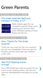 Mobile Screenshot of greenparents0809.blogspot.com