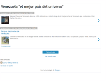 Tablet Screenshot of conocetuvenezuela.blogspot.com