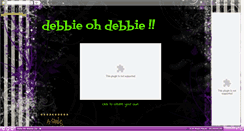 Desktop Screenshot of debbiewilsondavis.blogspot.com