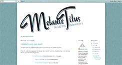 Desktop Screenshot of melanietitus.blogspot.com