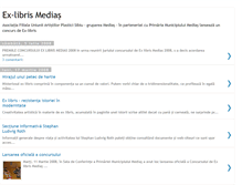 Tablet Screenshot of exlibris-medias.blogspot.com