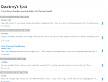 Tablet Screenshot of courtneyjo09.blogspot.com