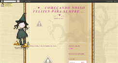 Desktop Screenshot of comecandonossofelizesparasempre.blogspot.com