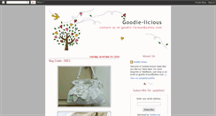 Desktop Screenshot of goodie-licious.blogspot.com